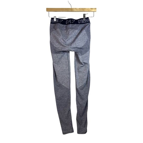 Gymshark Women’s Dry Flex Two Tone Leggings Workout Gym Purple Size S - Picture 2 of 8